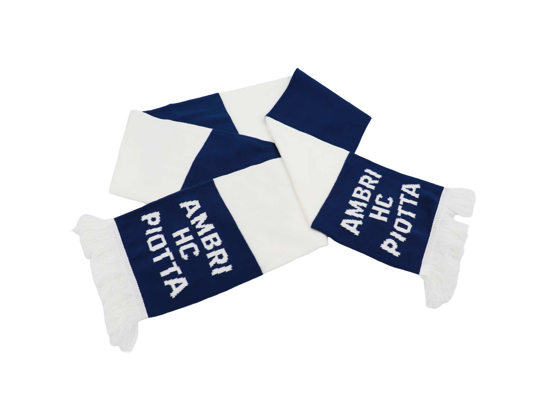 Sciarpa a righe larghe